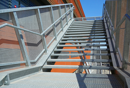 escalier aluminium